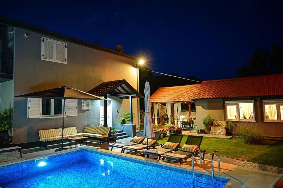 Pool view, Inner courtyard view