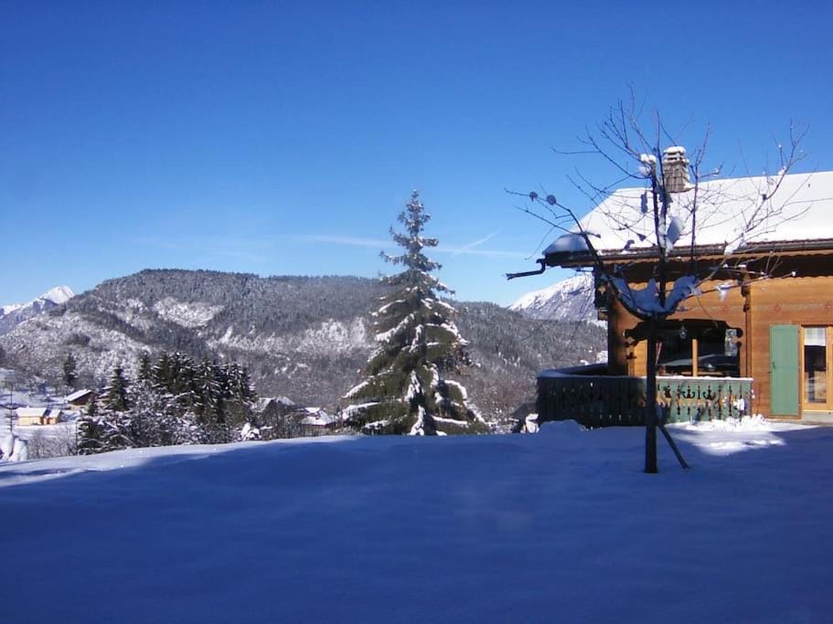 Très belle vue pour un chalet de 200 m2 Chalet in Arâches-la-Frasse