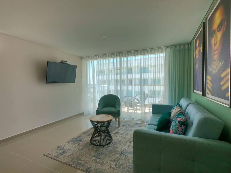 Spectacular*2bed*balcony* Ac*Near Beach MONTU 1404B Apartment in La Boquilla