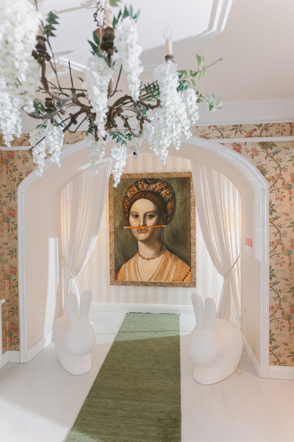 Mondo Diverso by KOT SEN Rare Hand-Painted Residence Apartment in Ljubljana