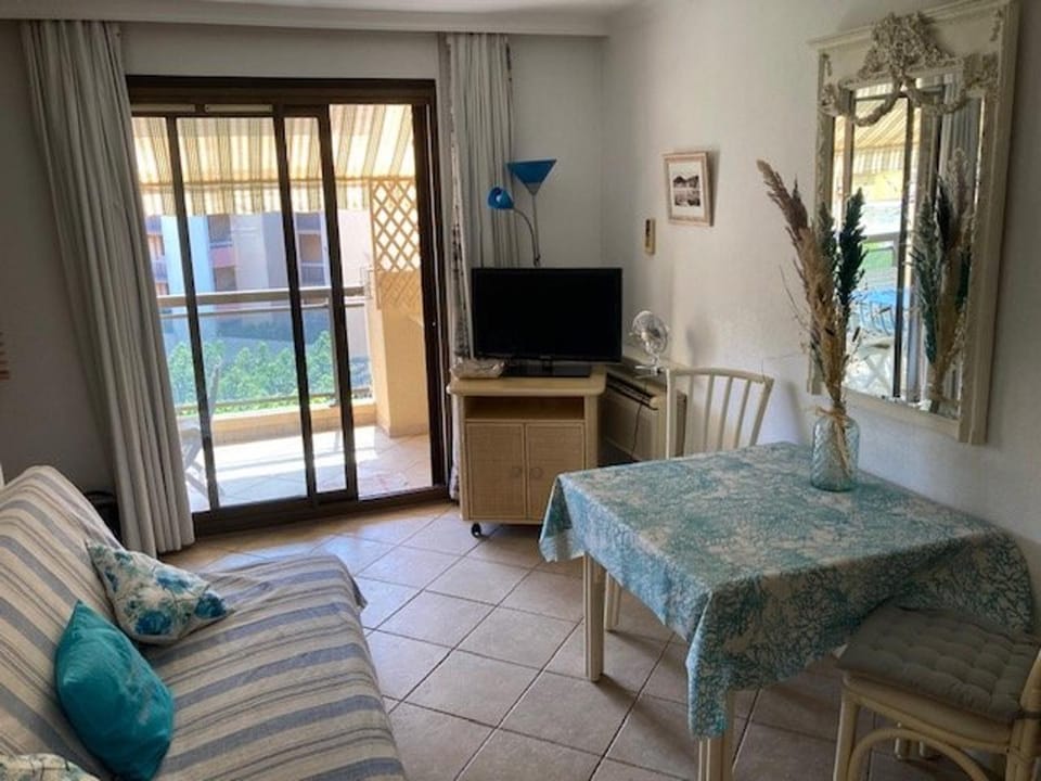 T2 climatisé avec parking, centre-ville Le Lavandou - FR-1-308-184 Apartment in Le Lavandou