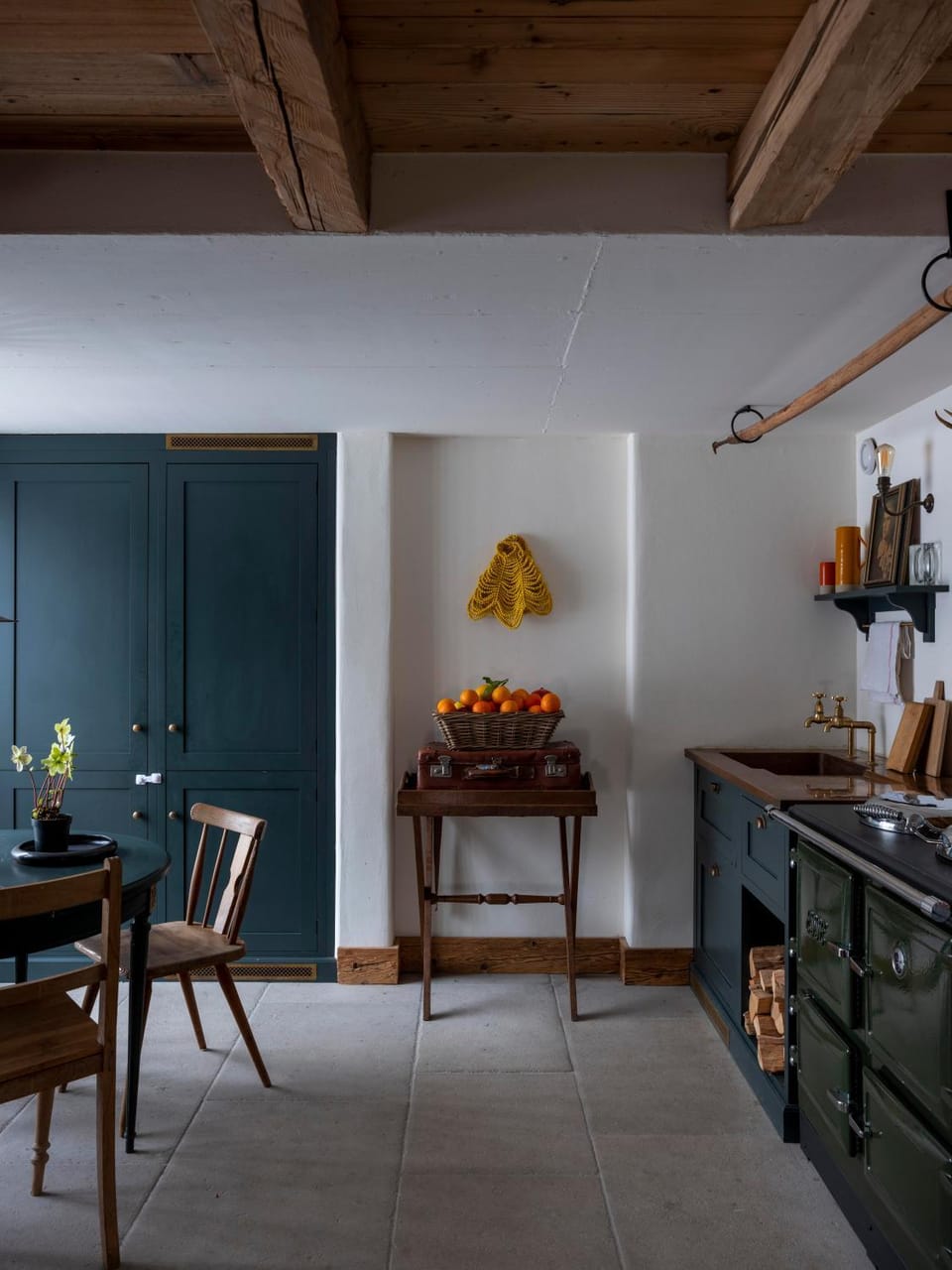 Green Chalet from Centuries ago House in Tyrol