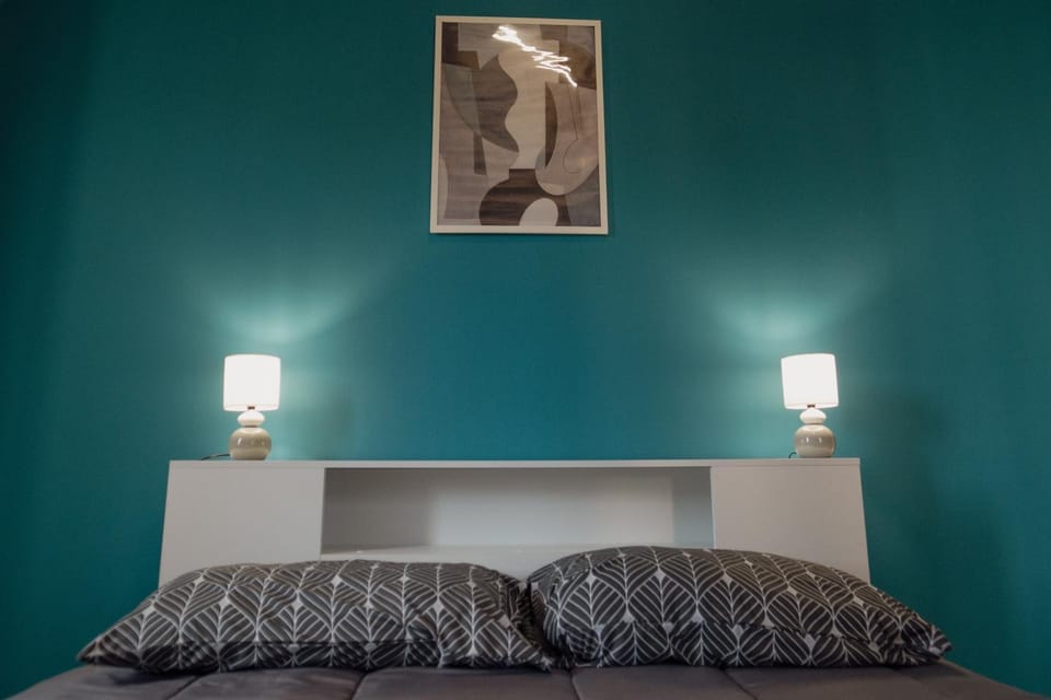Bed, Decorative detail, Bedroom
