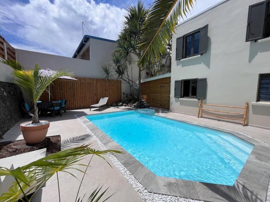 Kaz Ti'Chouka, centre St-Leu, 40 m du lagon House in Saint-Leu
