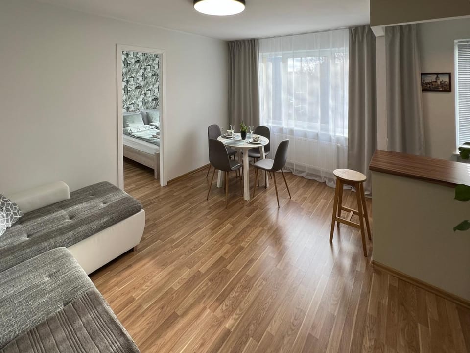 Living room, Seating area, Dining area