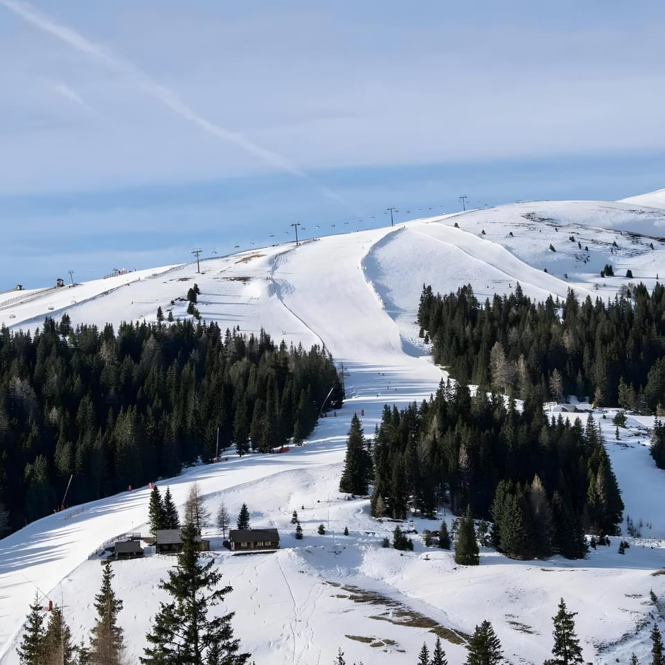 Natural landscape, Winter, Ski School, Skiing, Skiing, Mountain view