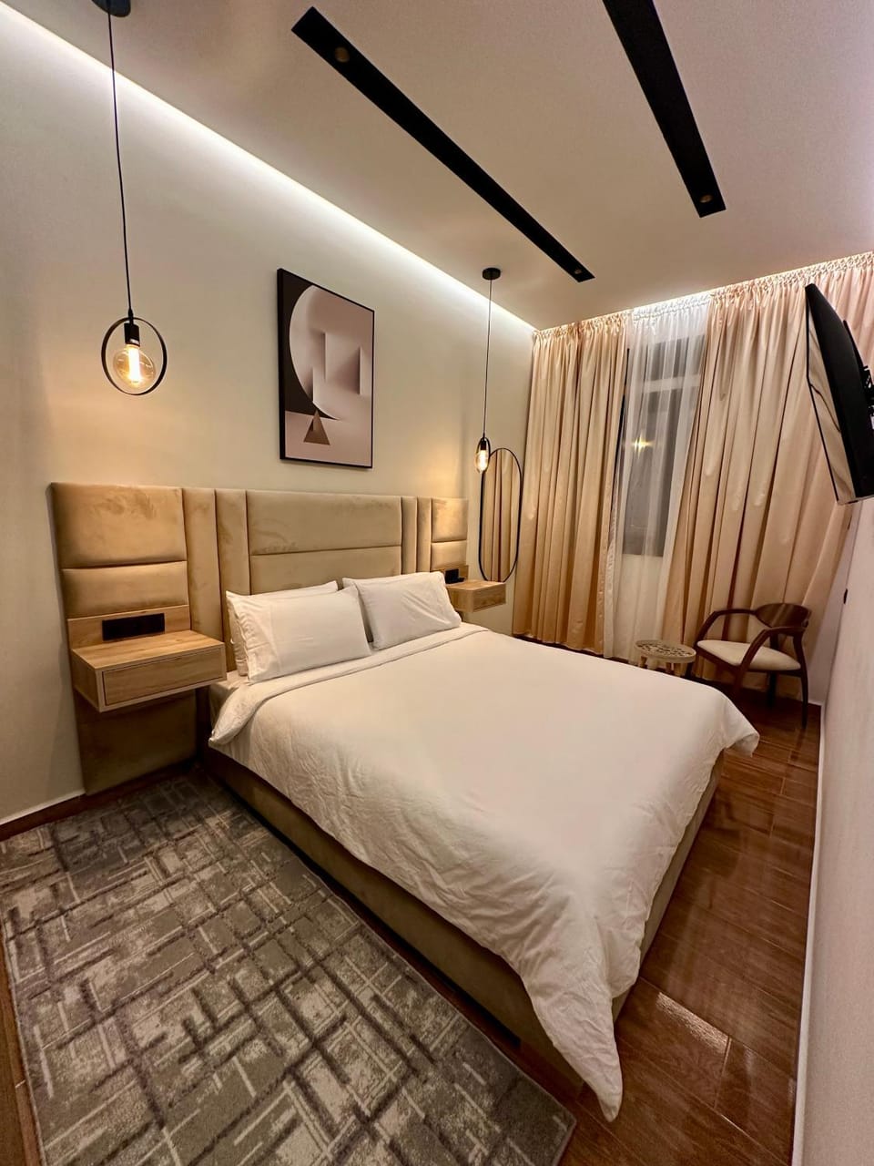 Bed, Bedroom