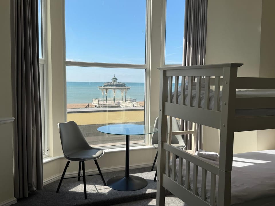 Beach, Bedroom, Sea view, bunk bed