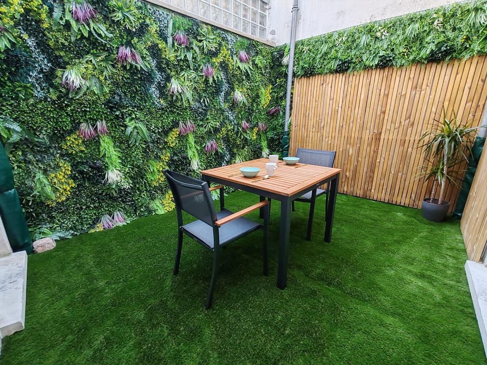 Patio, Garden, Garden view