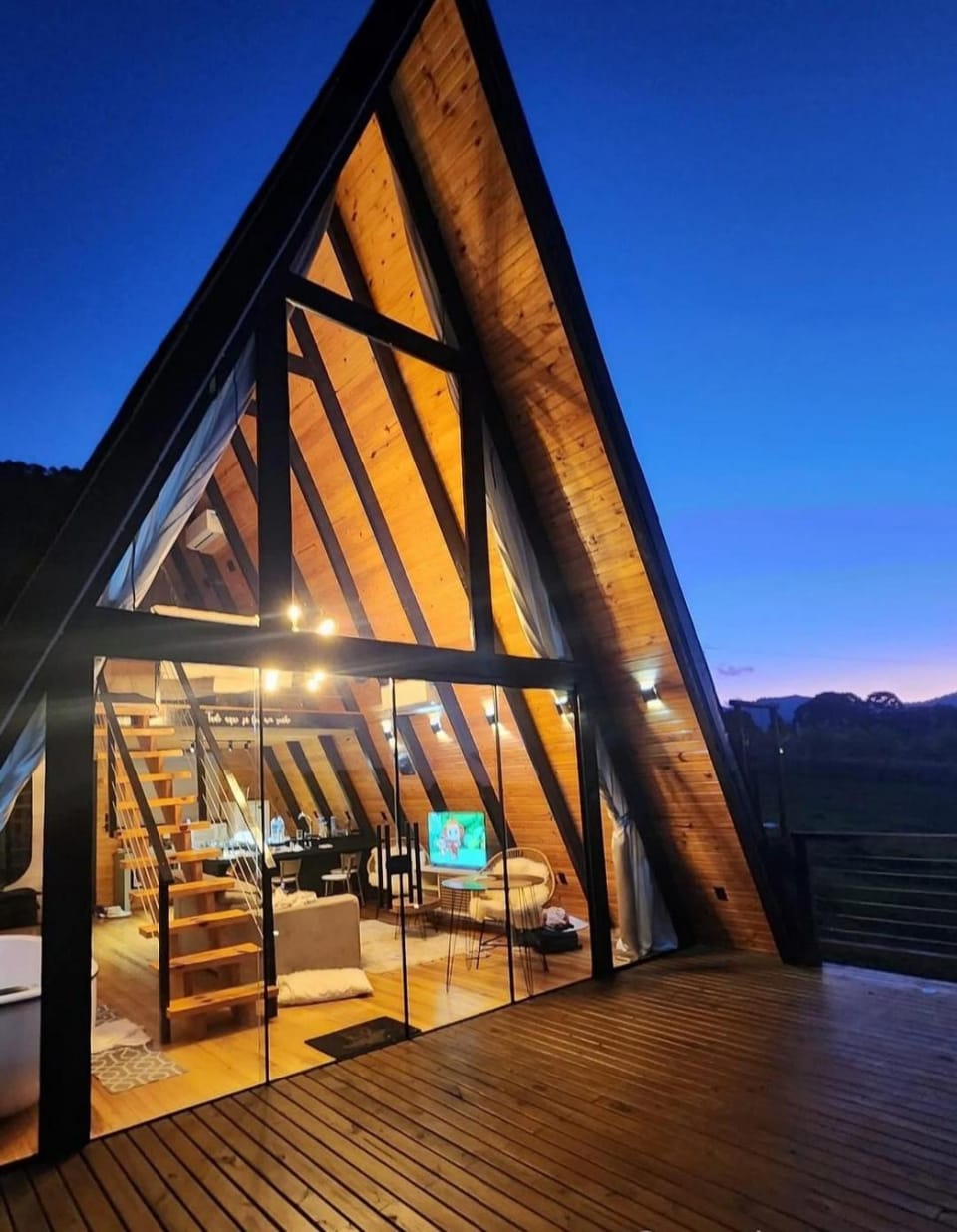 Refuge Green mountain Chalet in State of Santa Catarina