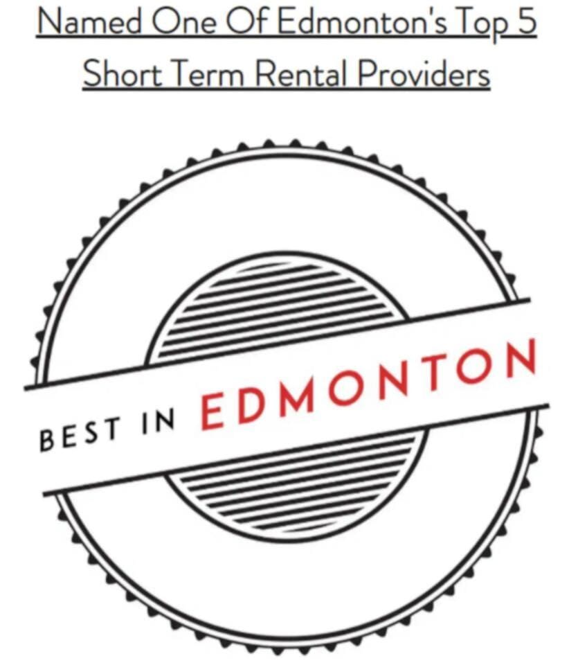 Modern Urban Escape -King Bed -Pet Friendly - Free Parking & Netflix - Fast Wi-Fi Apartment in Edmonton