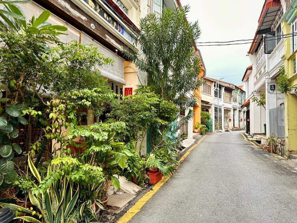 Quiet street view