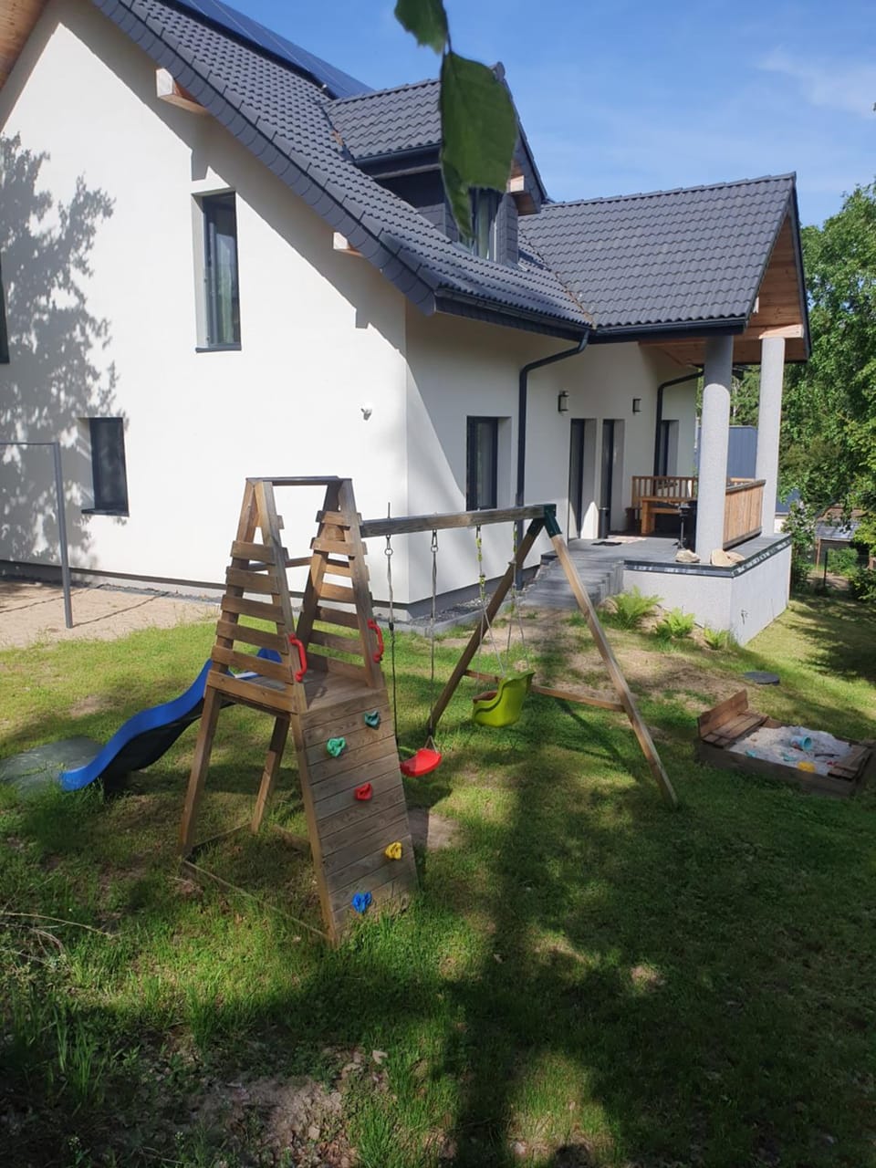Property building, Garden view