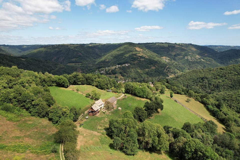Natural landscape, Bird's eye view