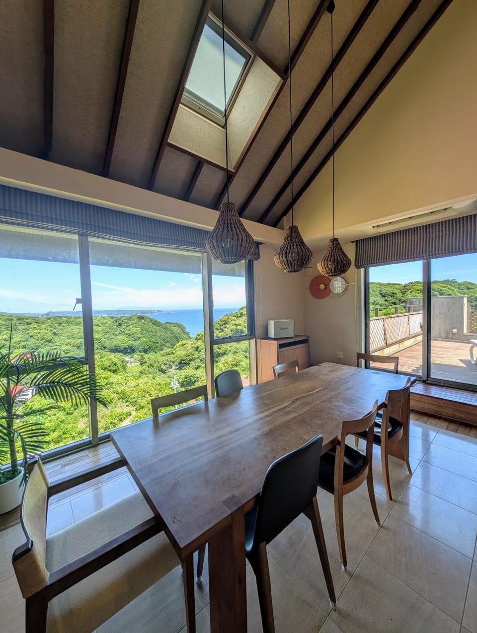 Dining area, Sea view