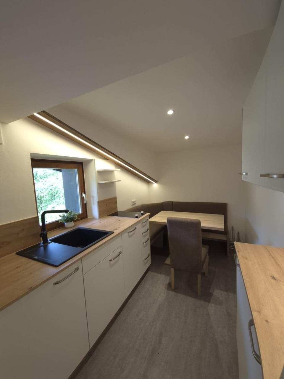 Kitchen or kitchenette, Dining area