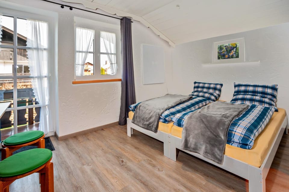 Property building, Living room, Bedroom