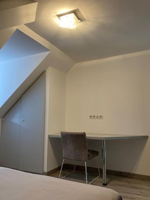 Seating area, wardrobe