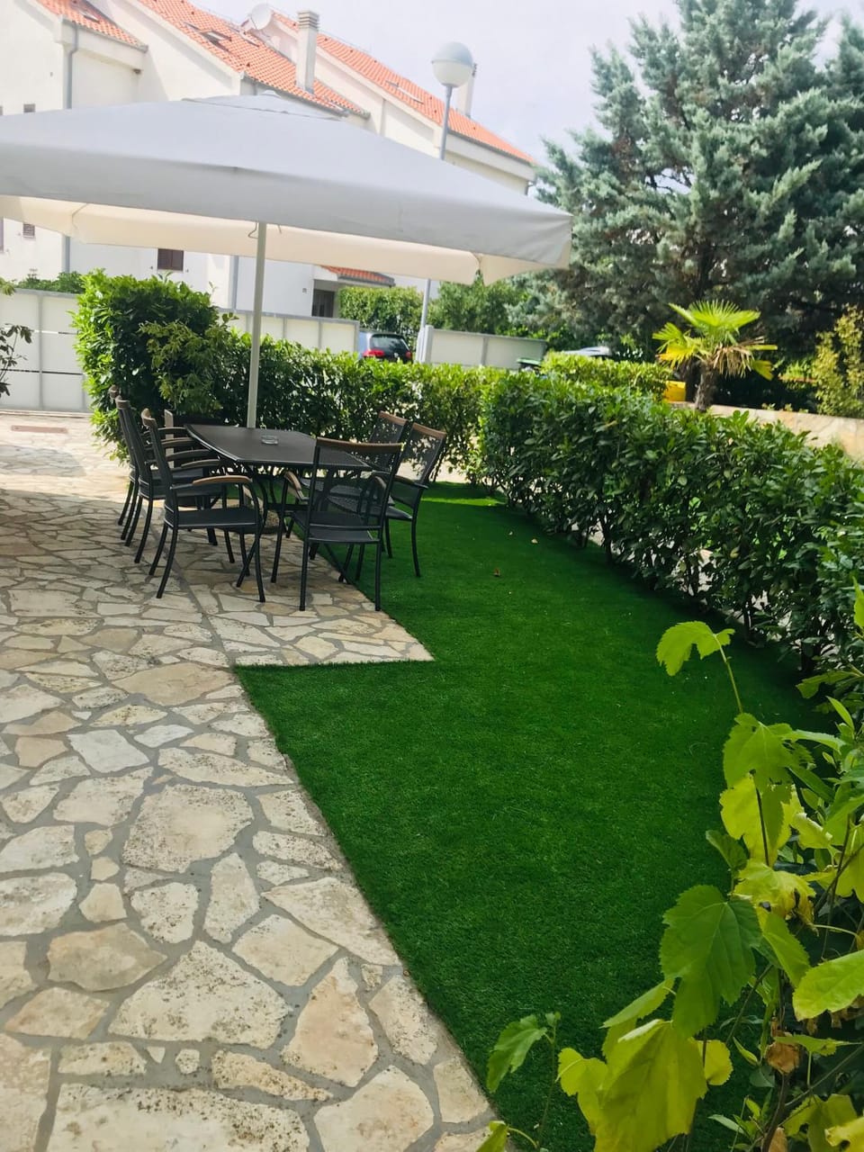 Patio, Day, Garden, Garden view