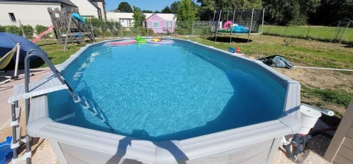 Pool view, Swimming pool