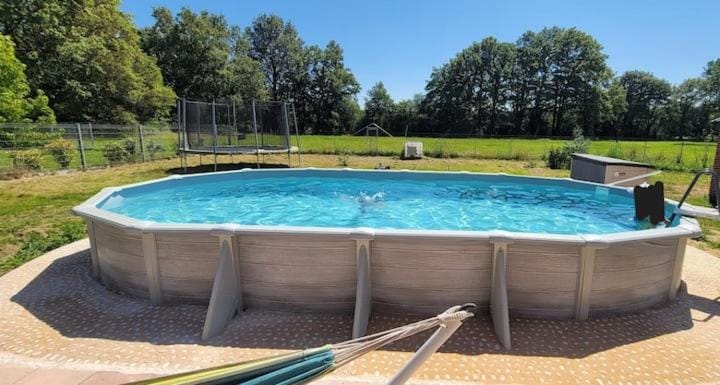 Natural landscape, Pool view, Swimming pool
