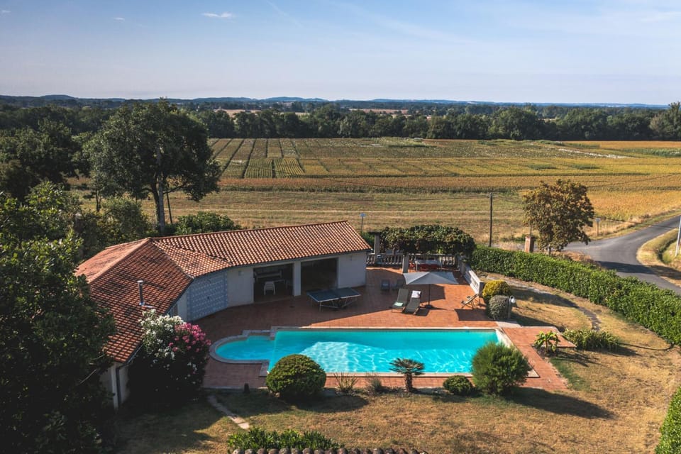 Property building, Natural landscape, Garden, Garden view, Pool view, Swimming pool, sunbed