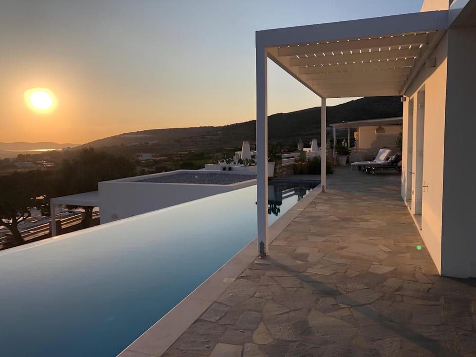Property building, Living room, Swimming pool