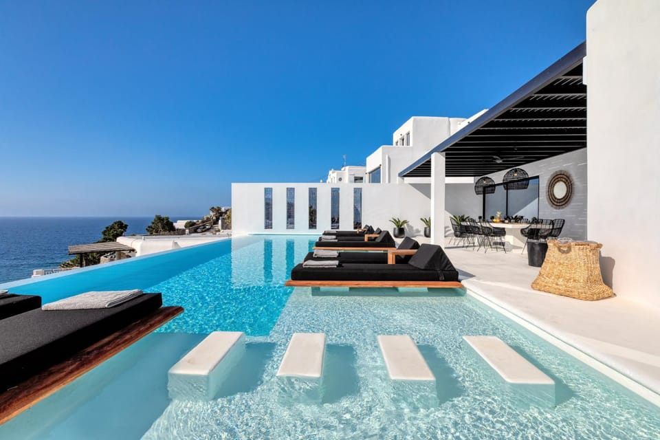 Day, Pool view, Sea view, Swimming pool, sunbed