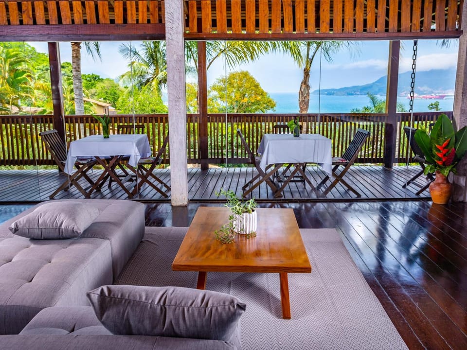 View (from property/room), Balcony/Terrace, Seating area, Dining area, Sea view, Internal: Not applicable to any particular room