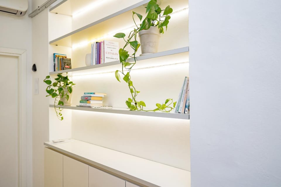 Library, wardrobe