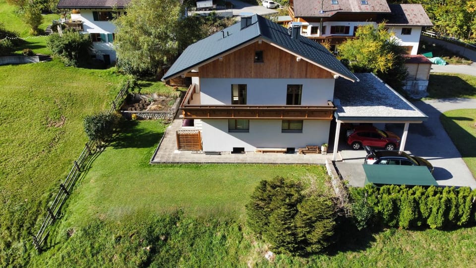 Property building, Neighbourhood, Bird's eye view, Parking