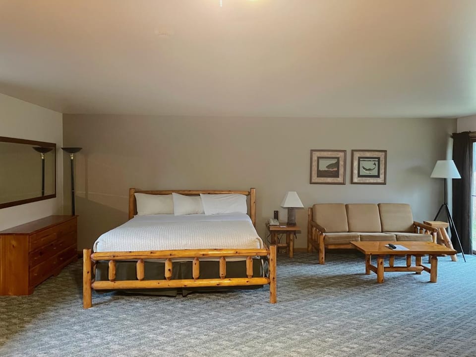 Bed, Balcony/Terrace, Seating area