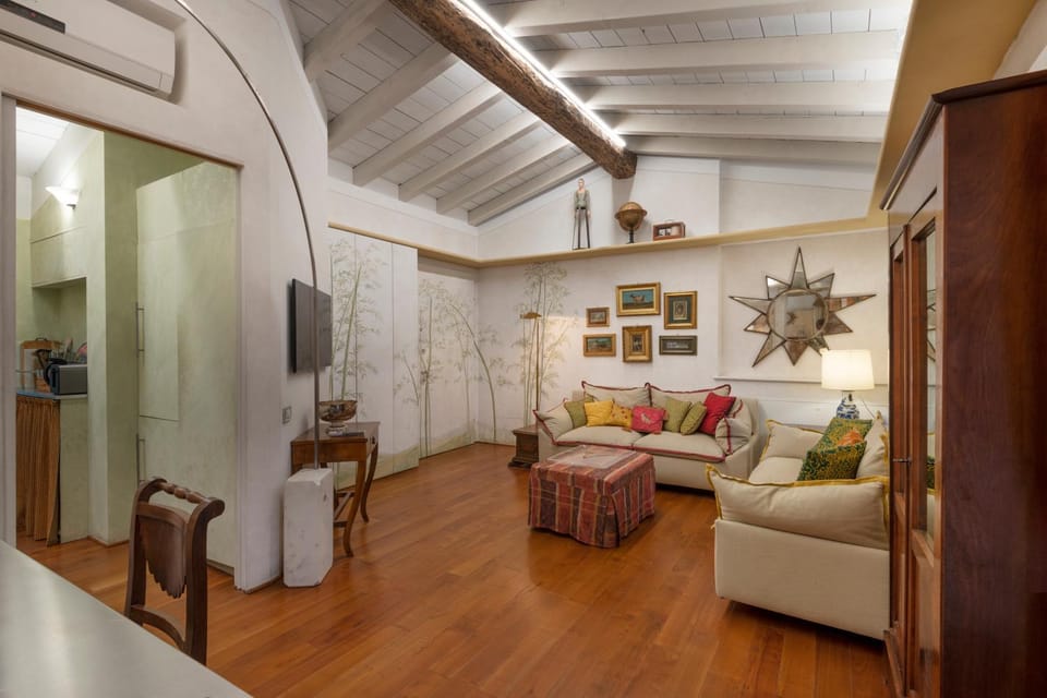 Living room, air conditioner