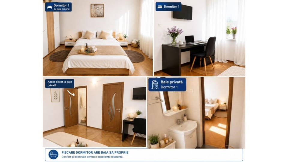 Bathroom, Bedroom