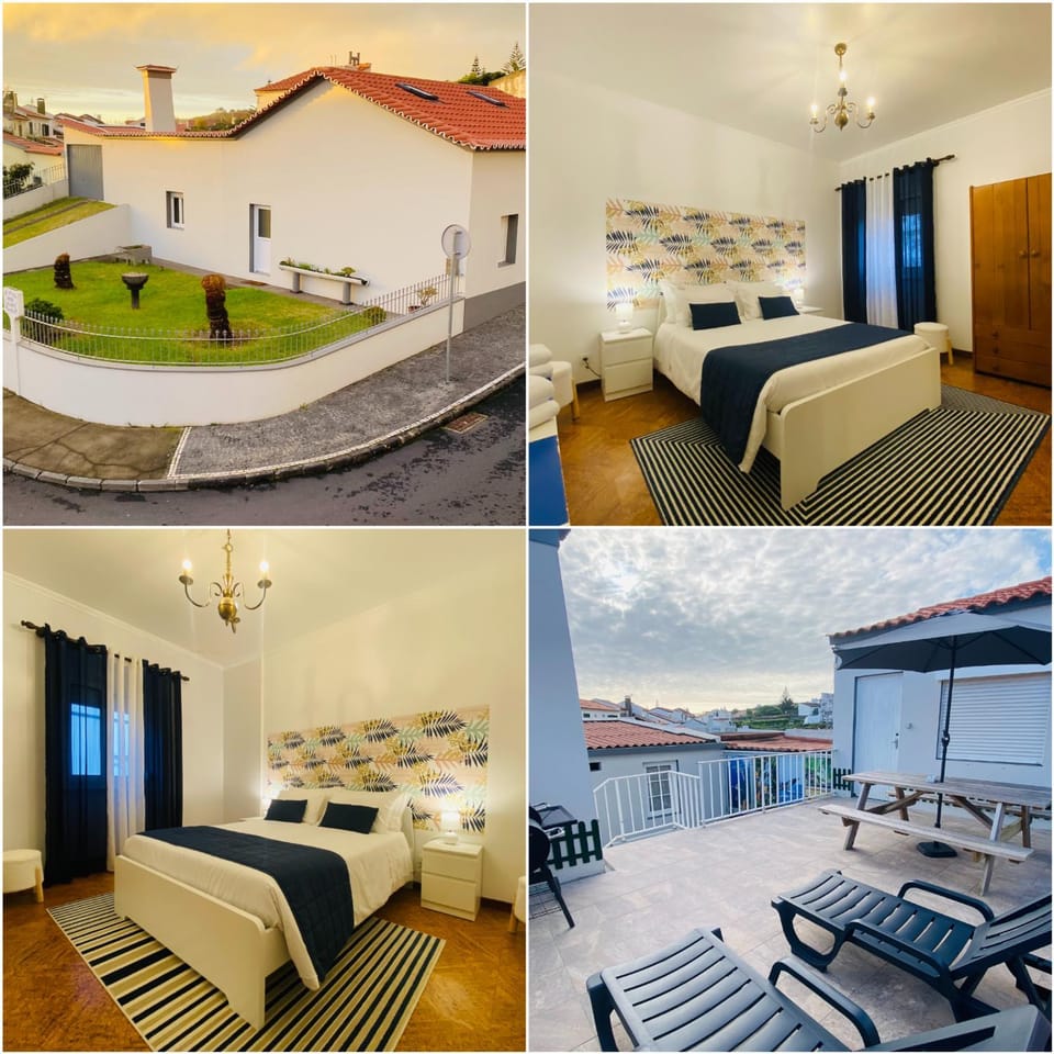Patio, Bed, Photo of the whole room, Bedroom, sunbed