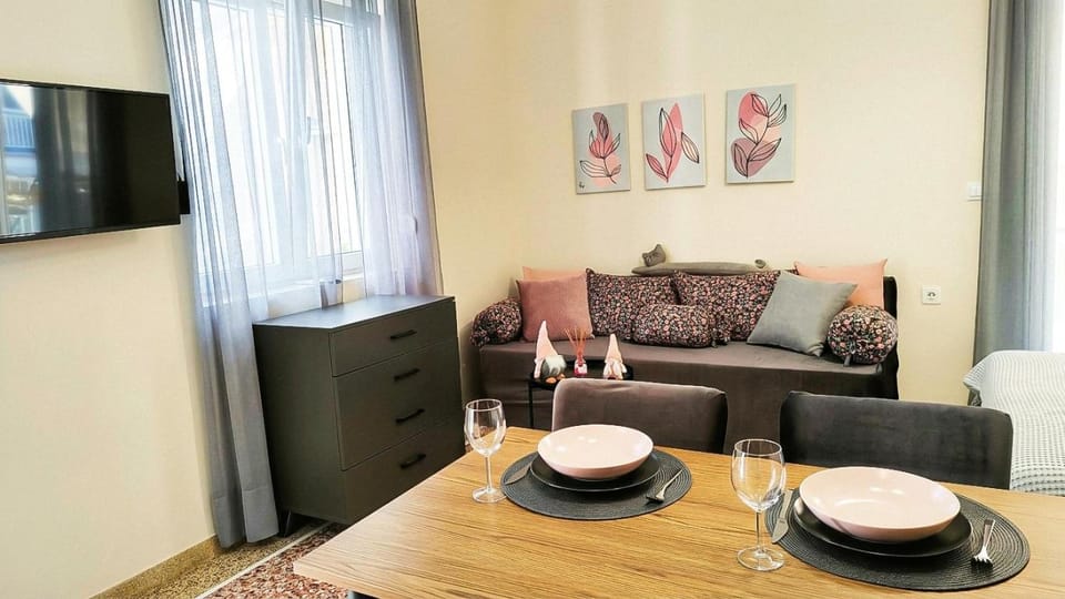 "Juliette" Stylish Studio with Panoramic Roof Garden Apartment in Peloponnese, Western Greece and the Ionian