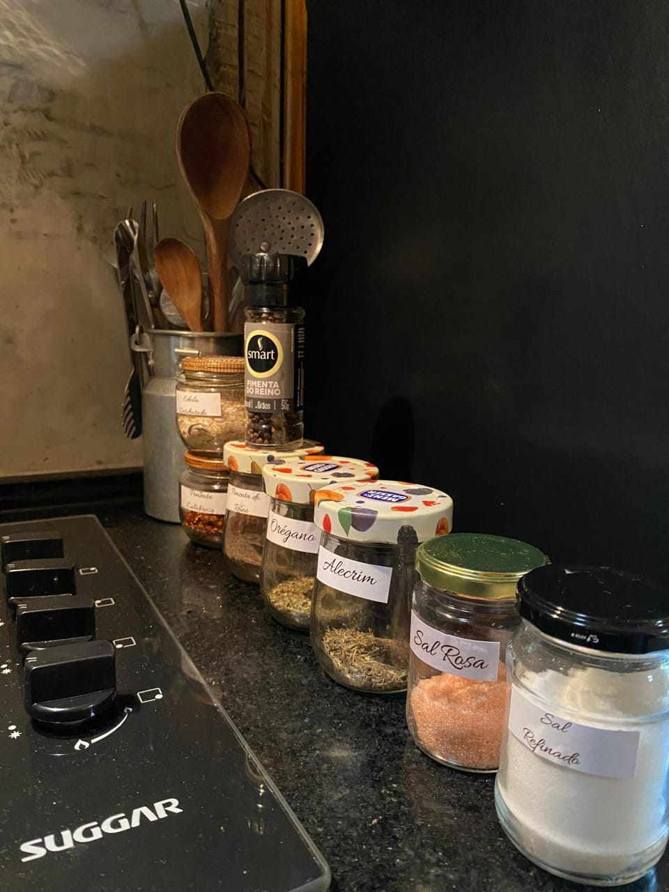 Kitchen or kitchenette, Food, stove