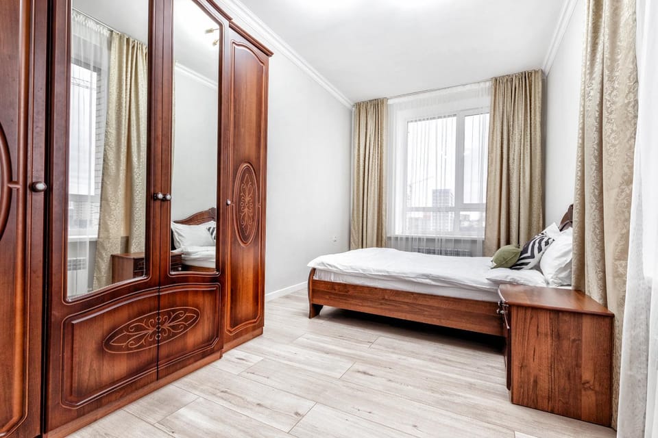 Bed, Photo of the whole room, Bedroom, wardrobe