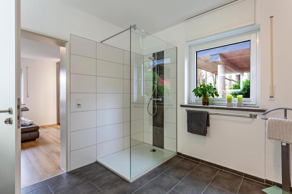 Bathroom, Living room