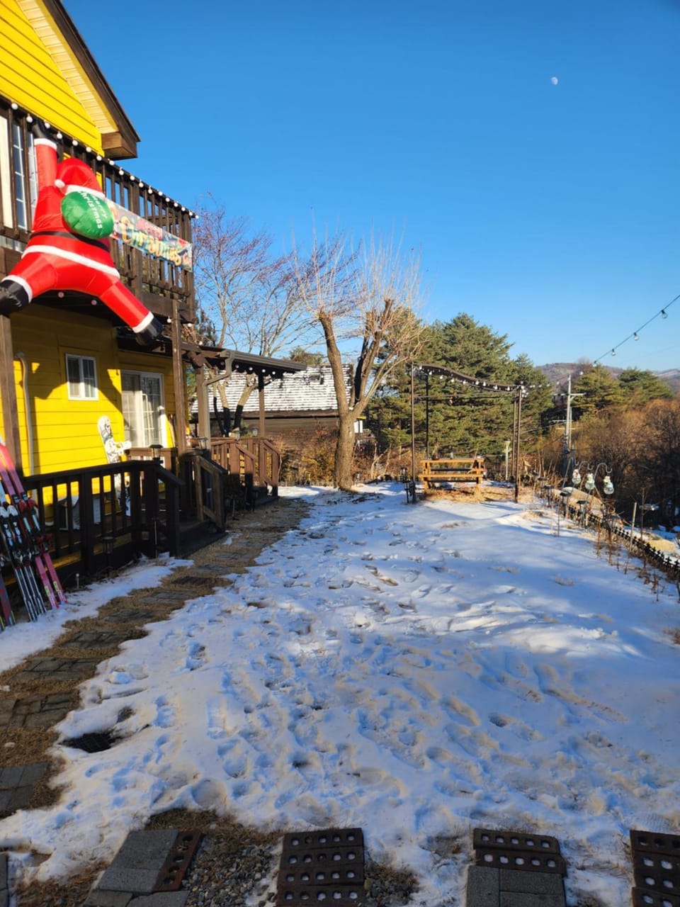 Honey Bear Pension House in South Korea