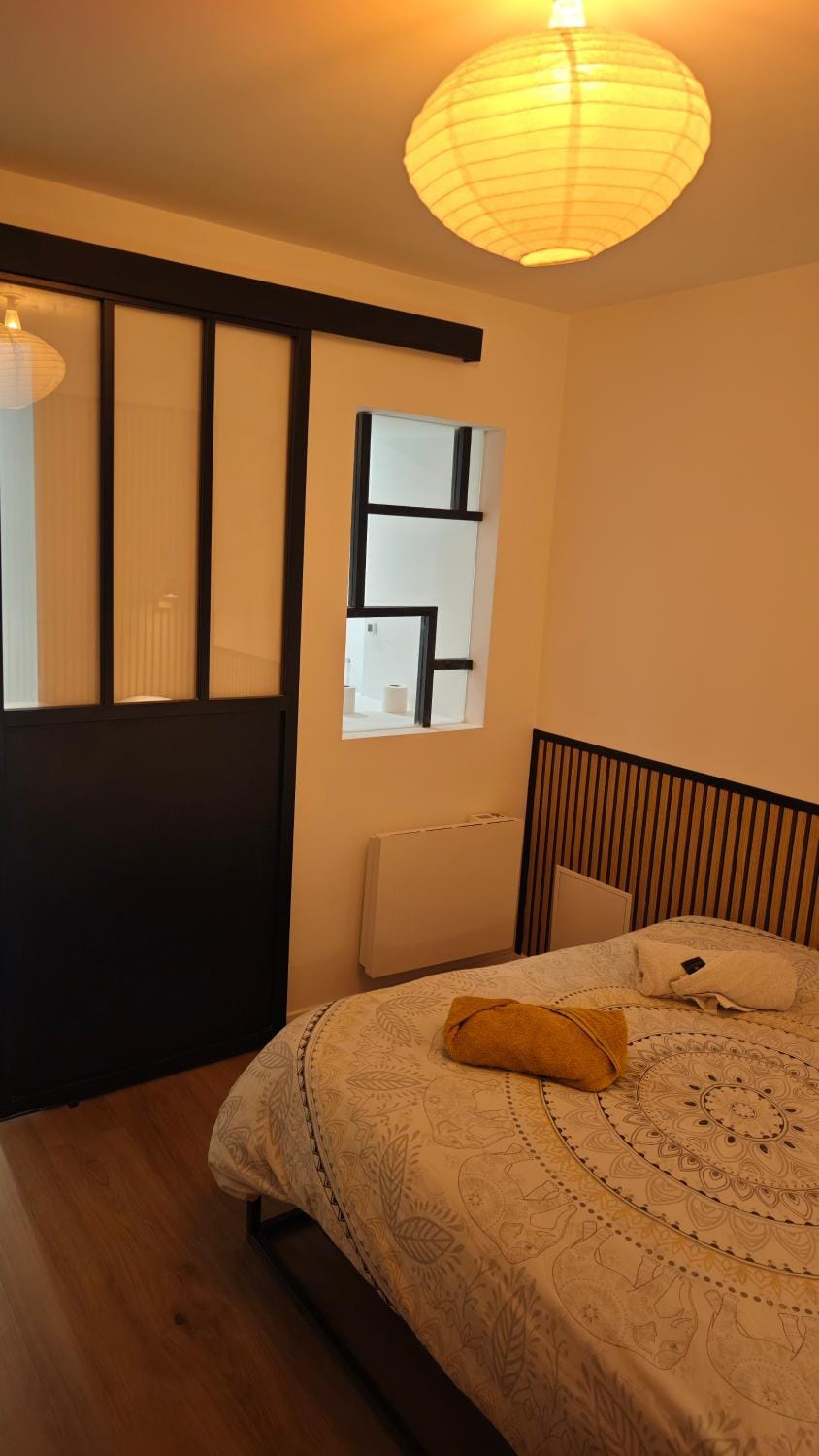 Le Celestin - Appartement centre-ville avec terrasse et salon de jardin Apartment in Auvergne-Rhône-Alpes