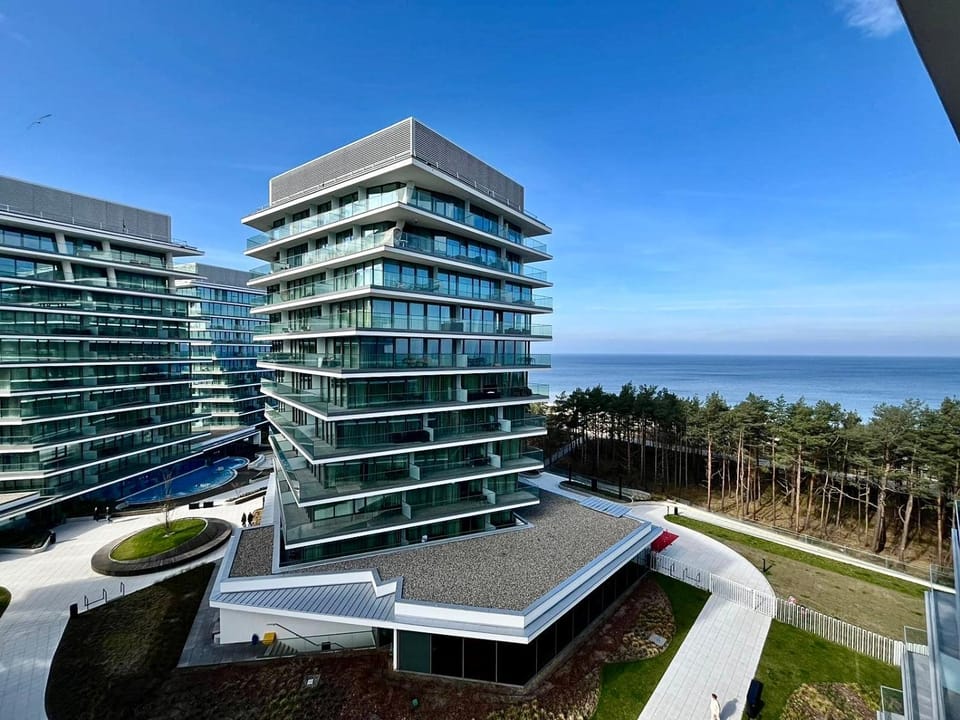 Blue Reef 6th Floor Sea View Apartment in Miedzyzdroje