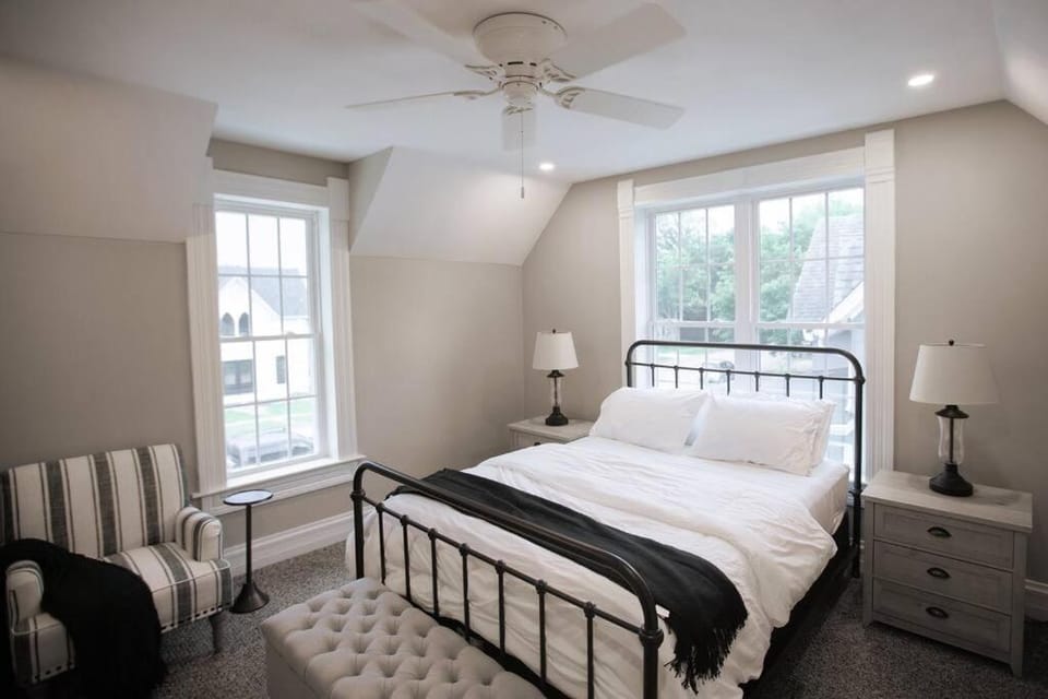 Restored Queen Anne Cottage House in Iowa
