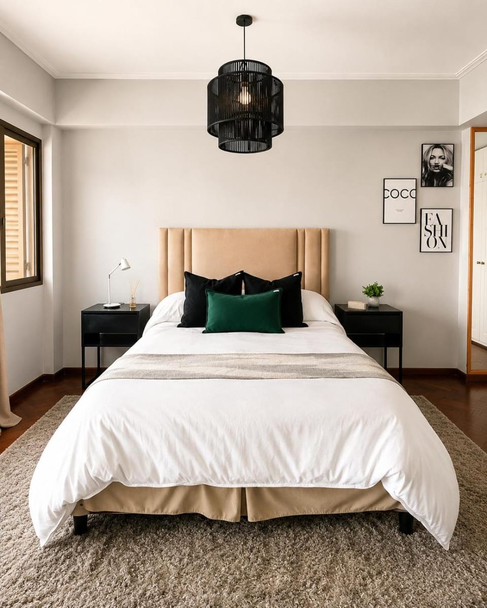 Bed, Bedroom