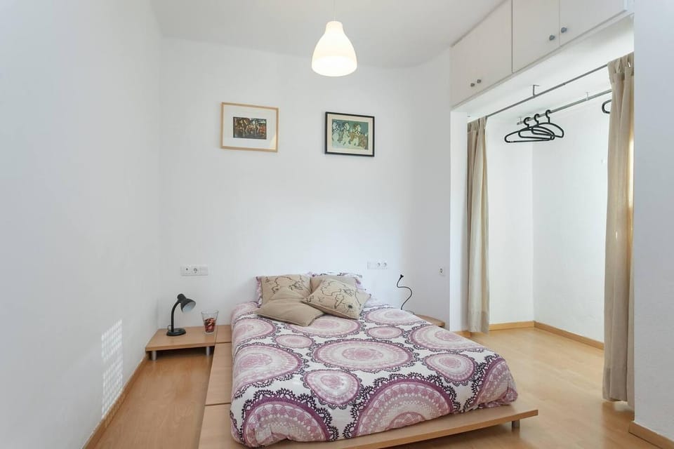 Bed, Bedroom, wardrobe