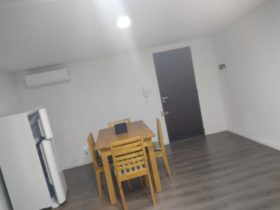 Dining area, air conditioner