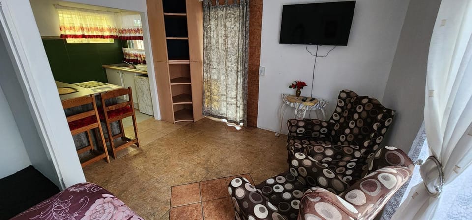 TV and multimedia, Kitchen or kitchenette, Living room, Seating area