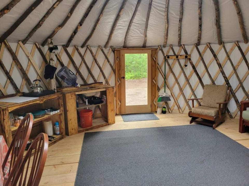 Ava Jade Yurt Luxury tent in Brownfield