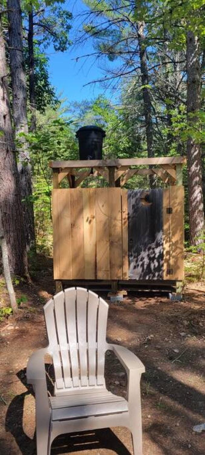 Rufus III Yurt on the river Luxury tent in Brownfield