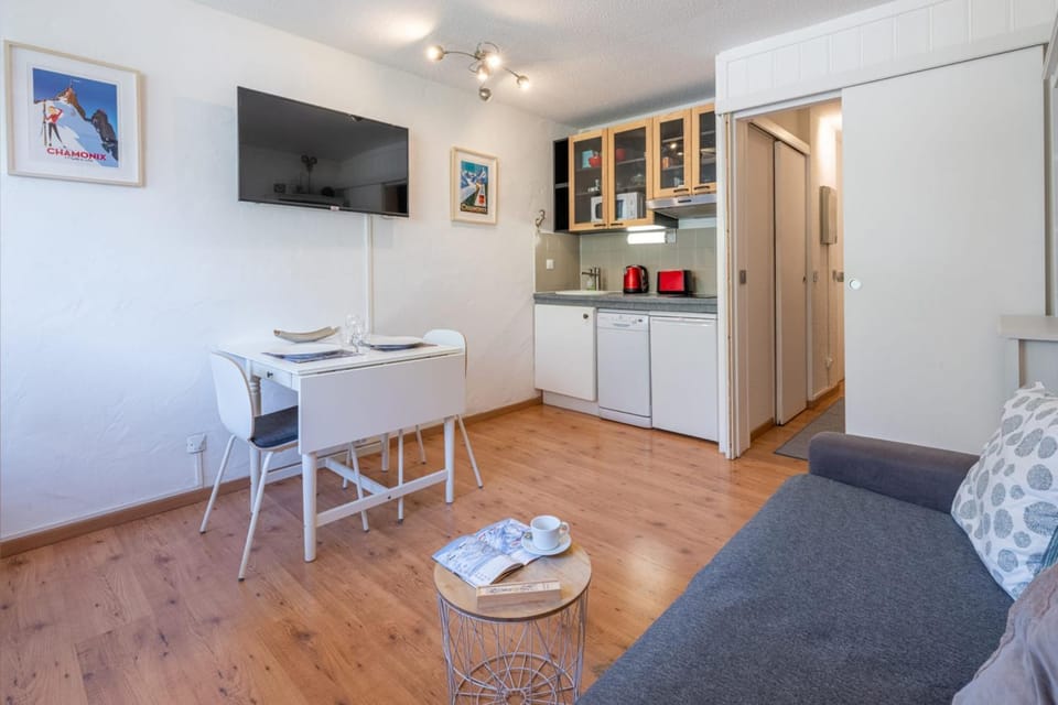 Cosy studio with view of Brévent Apartment in Chamonix
